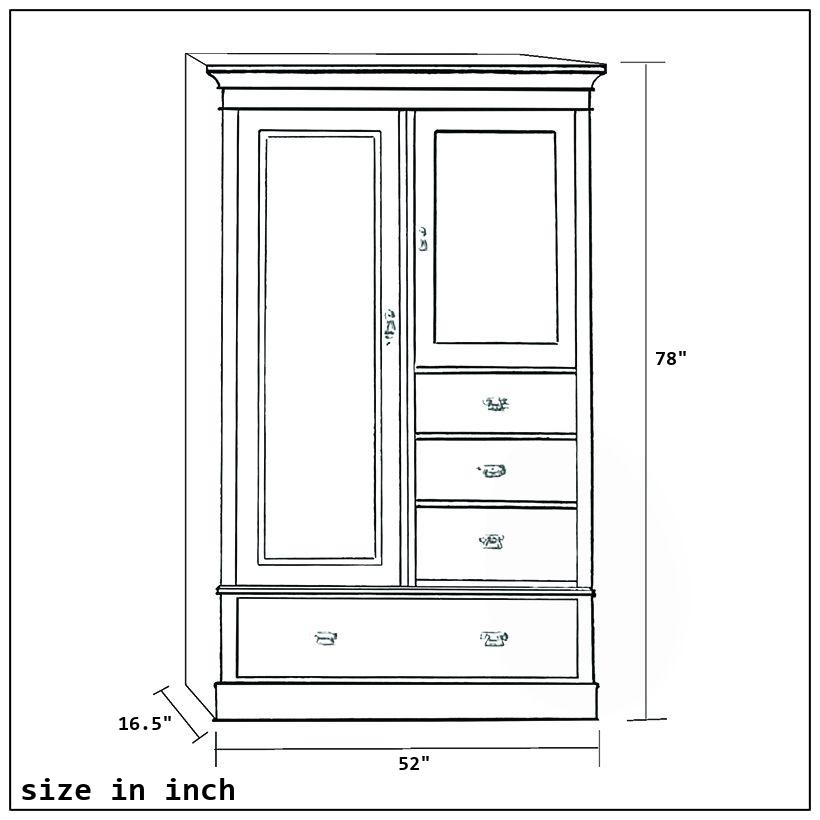 3-Door Almirah-size