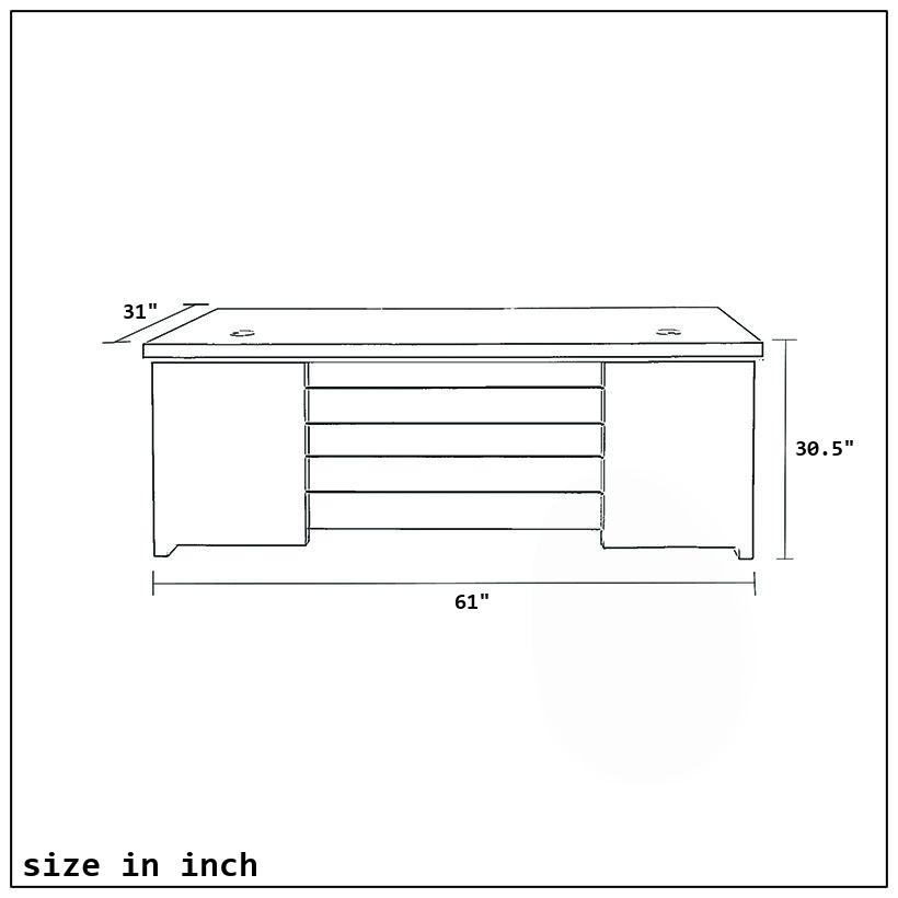 Office Table-size